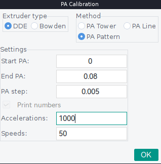 PA pattern single test